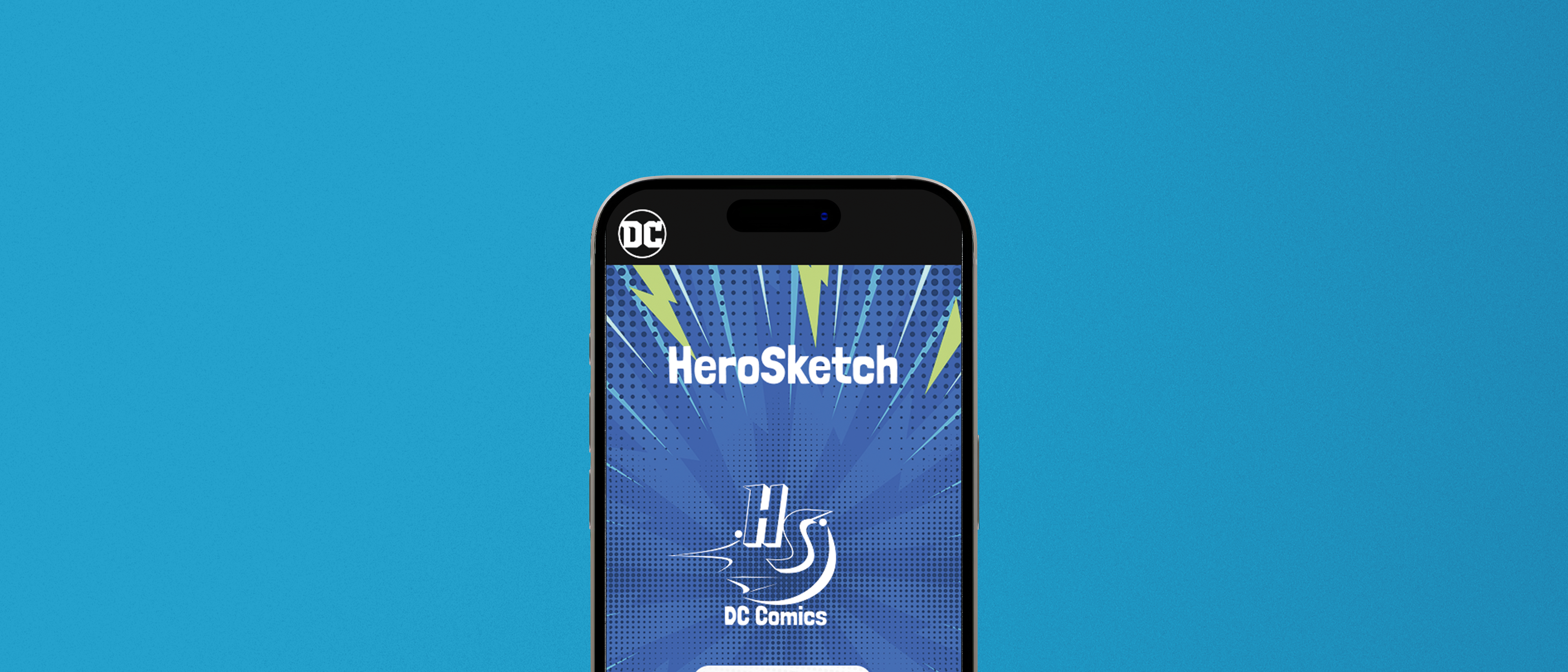 Hero Sketch app screen 1