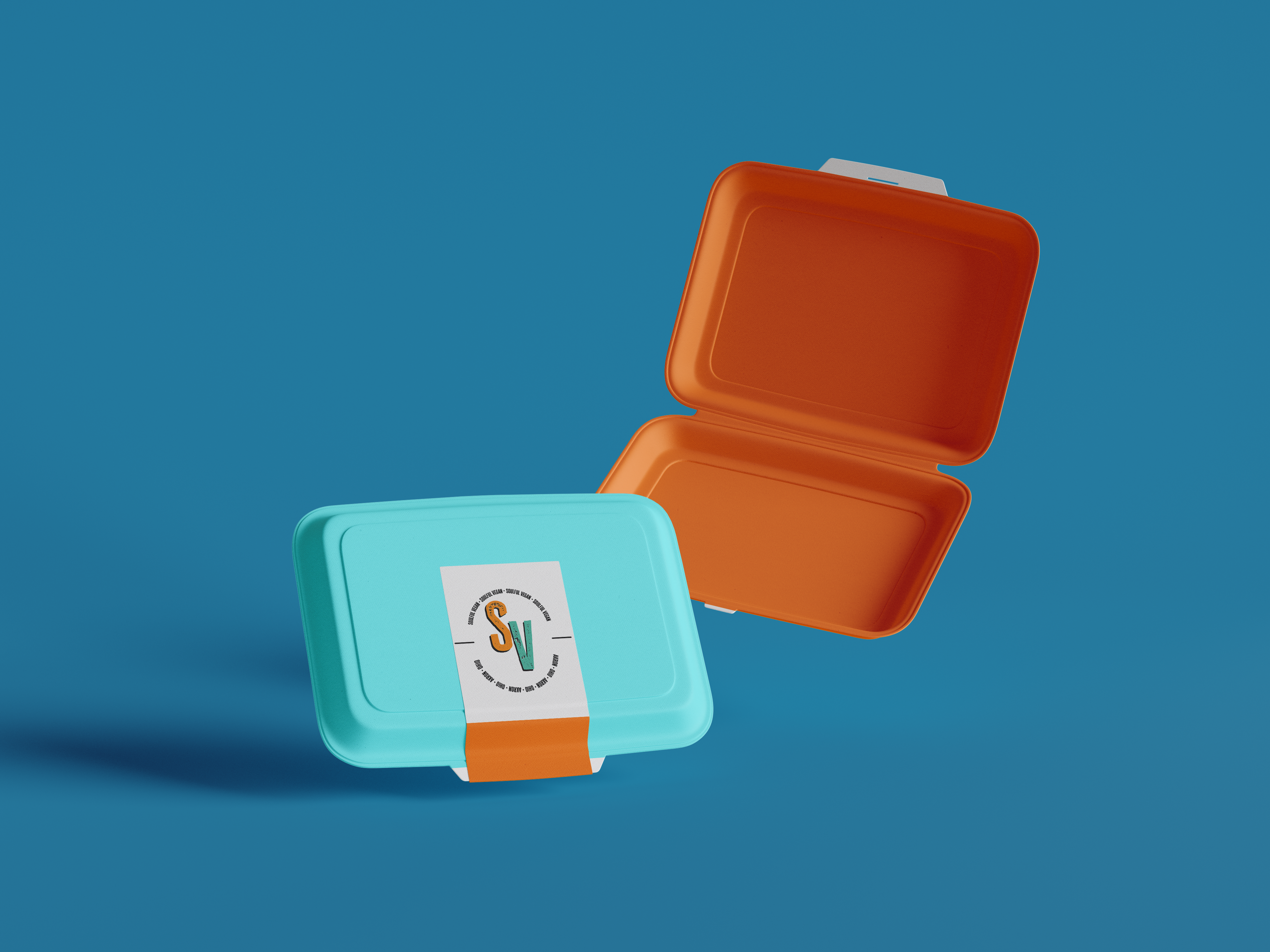 Soulful Vegan menu mockup 3